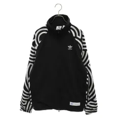 adidas (アディダス) × Hiroko Takahashi SST WOVEN TRACK TOP × ヒロコタカハシ ジップアップ ウーブントラックジャケット ブラック GJ6717