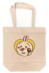 【中古】バッグ うさぎ バレンタイン トートバッグ ナチュラル Mサイズ 「ちいかわ なんか小さくてかわいいやつ」