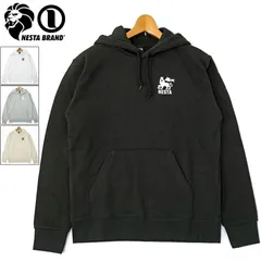 【カラー・サイズ選択可】 NESTA BRAND ネスタブランド プルオーバーパーカー ネスタロゴ 223NB1316 長袖 フーディー FOODIE スウェット トップス ファッション メンズ レディース 新品【NESTA BRAND正規販売店】