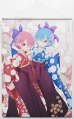 【中古】タペストリー レム＆ラム(晴れ着Ver.) B2タペストリー 「Re：ゼロから始める異世界生活」