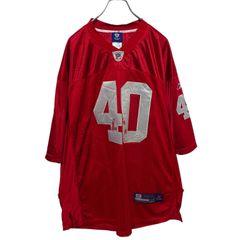 リーボック NFL アリゾナカーディナルスゲームシャツ 赤レッド