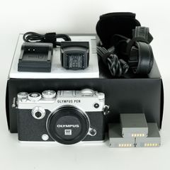[美品｜シャッター数8,310回｜バッテリー3個] OLYMPUS PEN-F [ボディ シルバー] / マイクロフォーサーズマウント