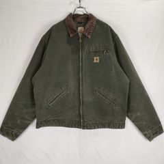 カーハート ダック デトロイトジャケット モスグリーン CARHARTT J97 MOS DETROIT サイズXL