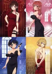 【中古】クリアファイル 全4種セット 「彼女、お借りします トレーディングA4クリアファイル」