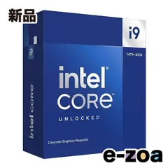 intel  インテル 第14世代 Core i9-14900KF RaptorLakeRefresh 24コア 32スレッド LGA1700 PCIeGen5.0 BX8071514900KF (2583259)のサムネイル