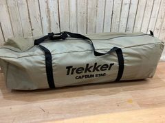 未使用 CAPTAIN STAG/キャプテンスタッグ trekker トレッカー キャンプベースソロUV（カーキ）ソロベーステント ソロキャン ★