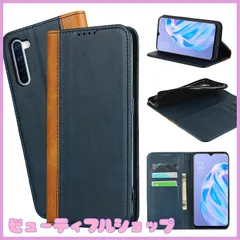 【特価】Ｈａｖａｙａ OPPO Reno3 A ケース オッポ ネノ3 A ケース スマホケース CPH2013 手帳型 au 耐衝撃 docomo カバー 楽天モバイル マグネット式 SoftBank カード収納 スタンド機能 レザー-ブルー＋イエロー