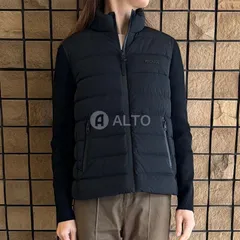 MACKAGE マッカージュ OCEANE-CITY オーシャン シティー ライトダウン ショートブルゾン 異素材切り替え レディース ブラックのサムネイル