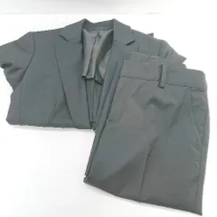 ◇ ◎ ⊇ COMME CA ISM コムサイズム S スーツ上下 サイズM ブラック系 レディース E  【1411280027134】