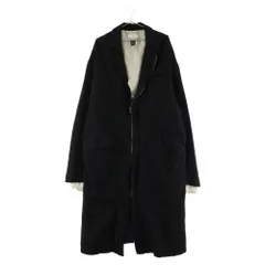 FACETASM (ファセッタズム) 22AW SHURUNKEN CHESTER COAT 縮絨チェスターコート TOF-CO-M02 ブラックのサムネイル