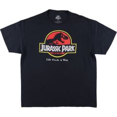 古着 JURASSIC PARK ジュラシックパーク 映画 ムービーTシャツ メンズXL相当/eaa489400