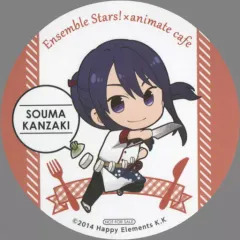 【中古】コースター(キャラクター) 神崎颯馬(夢ノ咲コックver.) コースター 「あんさんぶるスターズ!×animatecafe」 メニュー注文特典