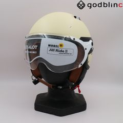 ZEALOT　ジルライド2 インナーシールドジェット　MATT IVORY　Mサイズ　JR0014　ジェットヘルメット