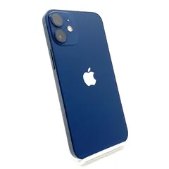 【全額返金保証】【最速発送】Apple iPhone 12 mini 64GB ブルー au 白ロム 動作確認済 78%