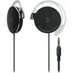 オーディオテクニカ イヤフィットヘッドホン 耳掛け ブラック ATH-EQ300M BK