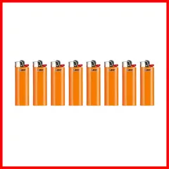 オレンジ やすり 使い捨て 8本セット レギュラー J26 ライター J26-ORGEBOX8 ビック(Bic) Bicジャパン