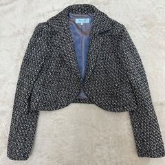 Azzurro puro アズーロプーロ UNDICI-NOVE ウンディッチ・ノーベ  テーラード ツイード ジャケット 40