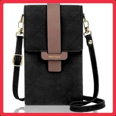 スマホポーチ　黒 スマホショルダー ポシェット 携帯ポーチ