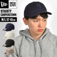 キャップ ニューエラ NEW ERA 9THIRTY メンズ レディース クーパーズタウン MLB ドジャース LA ヤンキース NY 帽子 つば広 深め おしゃれ かわいい 黒 白 ブラック アイボリー ブラウン ネイ