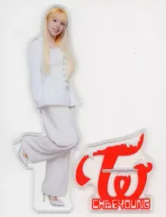 【中古】アクリルスタンド・アクリルパネル チェヨン BIGアクリルスタンド 「TWICEくじ」 A賞