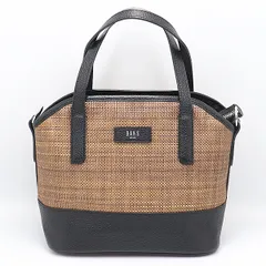 良品 ダックス 2WAYバッグ ブラウン×ブラック ハンド/ショルダーバッグ レディースバッグ KTR 2000000 NSK