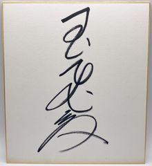 【玉飛鳥 大輔】サイン色紙 相撲 力士