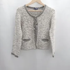 ◇ ⊇ ROPE' ロペ 長袖 カーディガン サイズM グレー レディース E  【1501160024268】