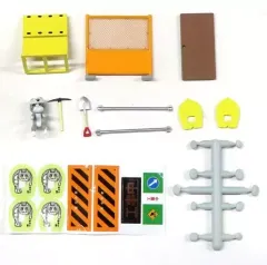 【中古】トレーディングフィギュア Dセット 「1/64工事現場+仕事猫」