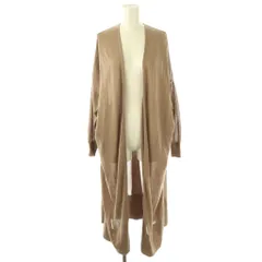 ミューズ ドゥーズィエム クラス MUSE de Deuxieme Classe PARU コットンVネックロングカーディガン モカ /DO ■OS