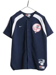 【お得なクーポン配布中!】 ヤンキース ベースボール シャツ キッズ L メンズ S 程 MLB オフィシャル ナイキ スウッシュ 大リーグ ユニフォーム ゲームシャツ ジャージ