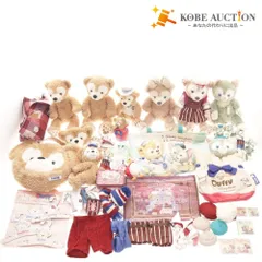 ■ ディズニー ダッフィー シェリーメイ 等 大量セット まとめ売り 約6kg ぬいぐるみ フェイスバッグ キーホルダー 小物 等 未使用含