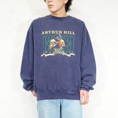 USA VINTAGE ARTHUR HILL LUMBERJACKS FOOTBALL TEAM EMBROIDERY DESIGN SWEAT SHIRT/アメリカ古着スポーツチーム刺繍デザインスウェット