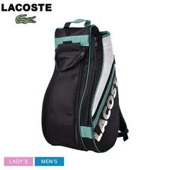 【美品】LACOSTE ラコステ リュック テニスバック ゴルフバッグ ラコステ LACOSTE L RACKET BACKPACK NH4856BW バックパック │Z