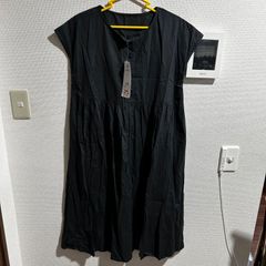 新品。未使用西松屋　マタニティーワンピース　ロング　ゆったり　妊婦服