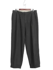 GIORGIO ARMANI 90s ツータック スラックス trousers GIORGIO ARMANI 90s ツータック スラックス trousers - メルカリ