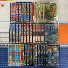 1770　赤青緑イカリノモモミーズ　コンプオフ　デュエマ　デッキのサムネイル