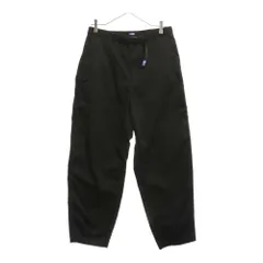 THE NORTH FACE PURPLE LABEL (ノースフェイスパープルレーベル) COOLMAX Chino Wide Tapered Pants ナナミカ ツイルワイドテーパードパンツ N24FC011 ブラック