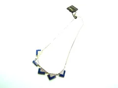 ■新品同様■ LANCEL ランセル カラーストーン ネックレス ペンダント アクセサリー レディース ゴールド系 DH2270のサムネイル