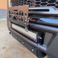JLラングラー Ritterアルミフロントバンパー用ウインチ取り付けステー