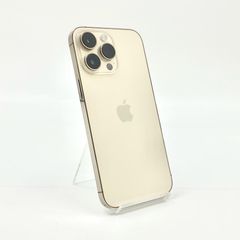【全額返金保証】【最速発送】Apple iPhone 14 Pro Max 256GB ゴールド docomo 白ロム 動作確認済 78%