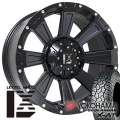 ヨコハマタイヤ Jeep ジープ ラングラー JK JL 人気 タイヤホイールセット YOKOHAMA GEOLANDAR MT 265/70R17 285/70R17 LEXXEL OutLaw