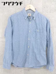 ◇ ◎ BEAUTY & YOUTH ビューティアンドユース UNITED ARROWS ピンドット 長袖 シャツ サイズS ブルー メンズ 【中古】 【1002802299179】