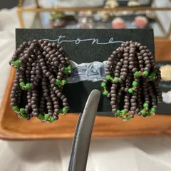 もしゃもしゃピアス