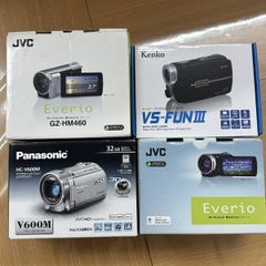 動作品！【まとめ】デジタルビデオカメラ 4台セット 元箱付き #M456