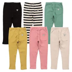 DAISUKI ダイスキ リブパンツ BREEZE ブリーズ 9分丈 スパッツ レギンス 男の子 女の子 保育園 幼稚園 パンツ ボトムス