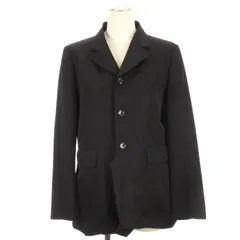 トリココムデギャルソン tricot COMME des GARCONS テーラードジャケット 変形 シングル 総裏地 ブラック Mのサムネイル