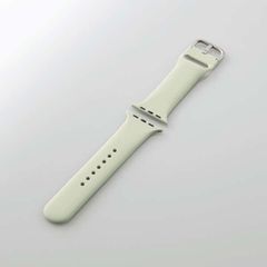 Apple Watch用シリコンバンド ニュアンスカラー(45/44/42mm)　アイボリー