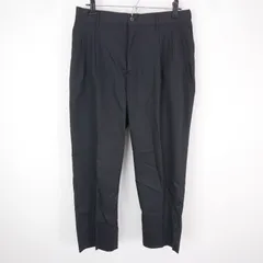 URBAN RESEARCH ROSSO アーバンリサーチ ロッソ メンズ ボトムス タック 無地イージー スラックス パンツ BLACK M