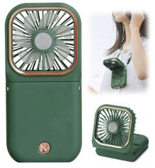 Mini Folding Neck Fan (F30) 首掛け扇風機　ハンディファン　各カラー数量限定❗無くなり次第終了🌟再入荷予定はございません　　通常価格2,180円　【宅急便コンパクト発送】