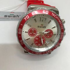 SWISh[新品・未使用]メンズクロノグラフ腕時計